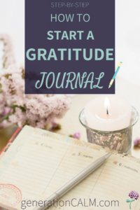 How to start a gratitude journal