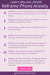 Reframe your phone anxiety #generationcalm