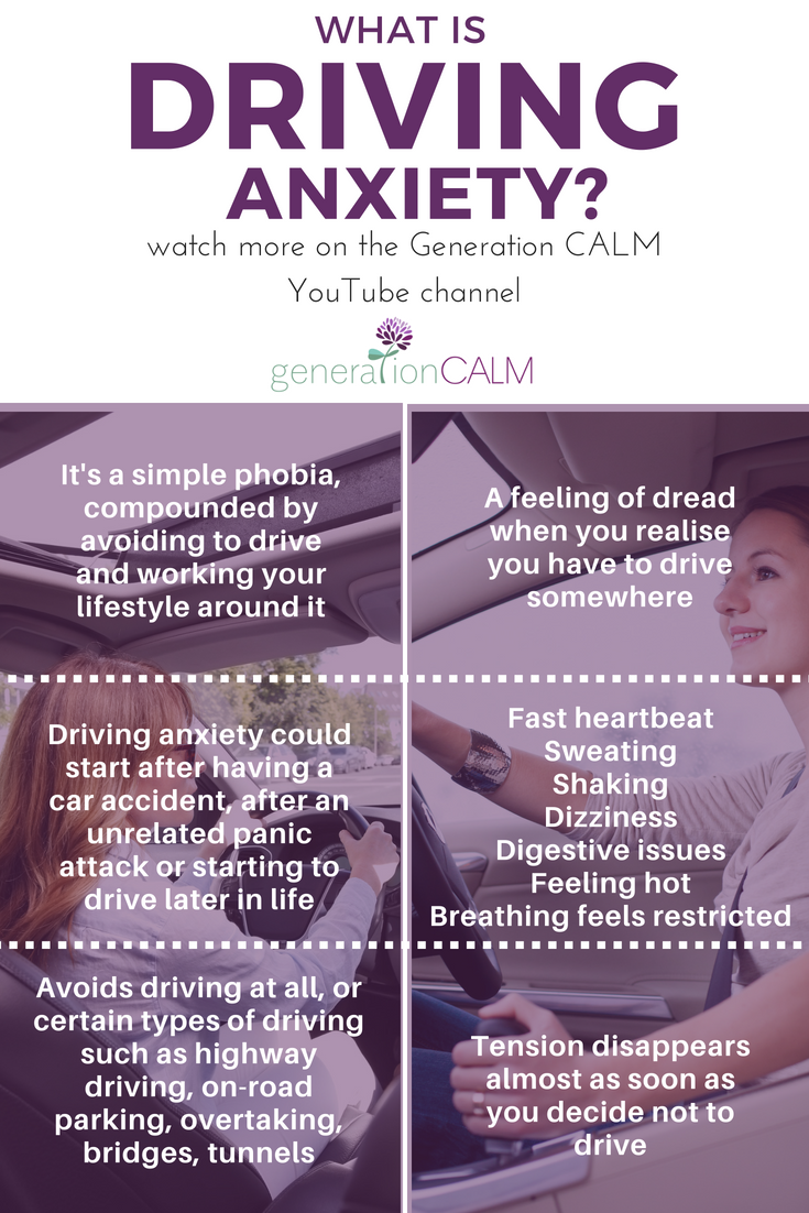 Why do you have Driving Anxiety? Generation Calm