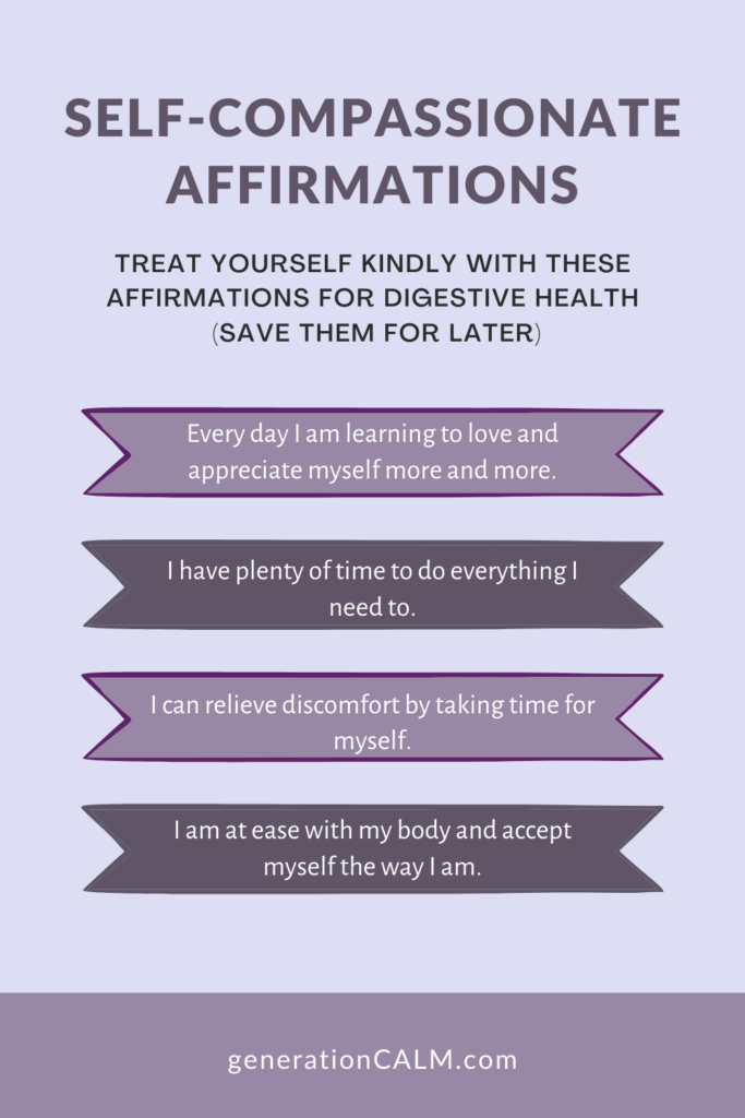 affirmations fro digestive health
