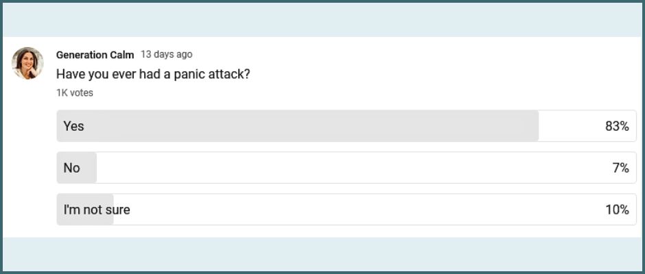 panic attack poll